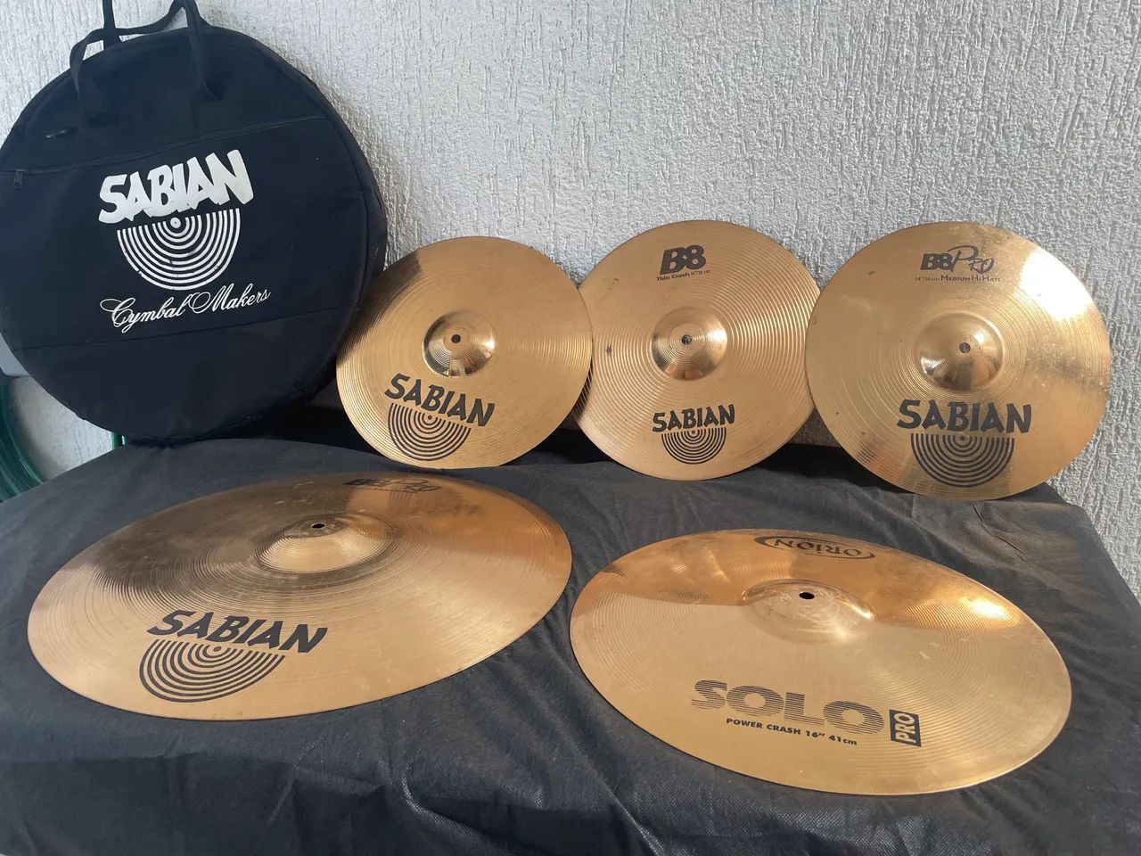 Jogo de pratos sabian para bateria  - Foto 2