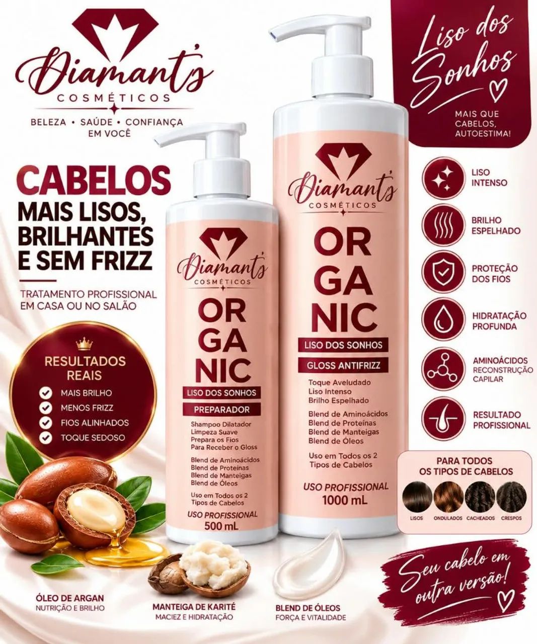 Liso dos Sonhos - Tratamento Capilar  - Foto 3