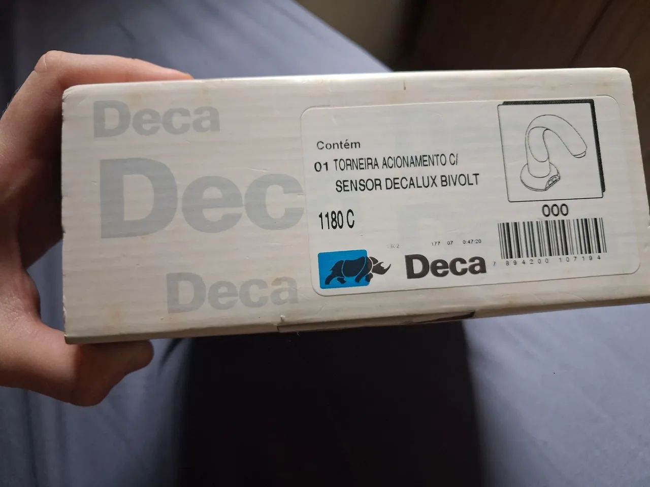 Torneira Nova Com Sensor Deca Decalux 1180.C Bivolt  - Foto 2