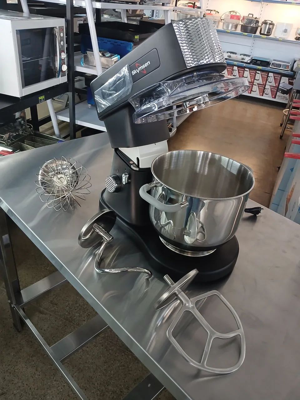 Batedeira Planetária 5 Litros Skymsen BPS5 Pro 800W  - Foto 4