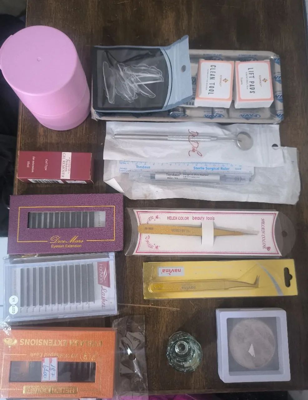 Kit Extensão de Cílios completo