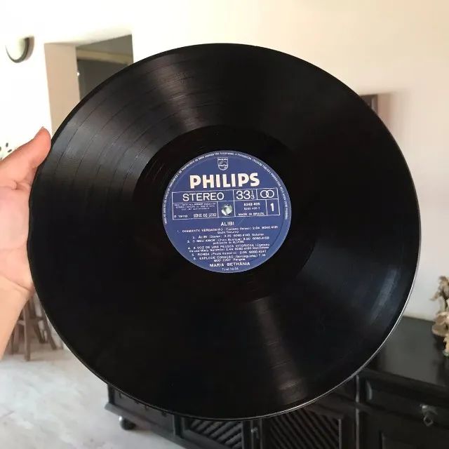 lp vinil - maria bethania - alibi c/encarte - Foto 5