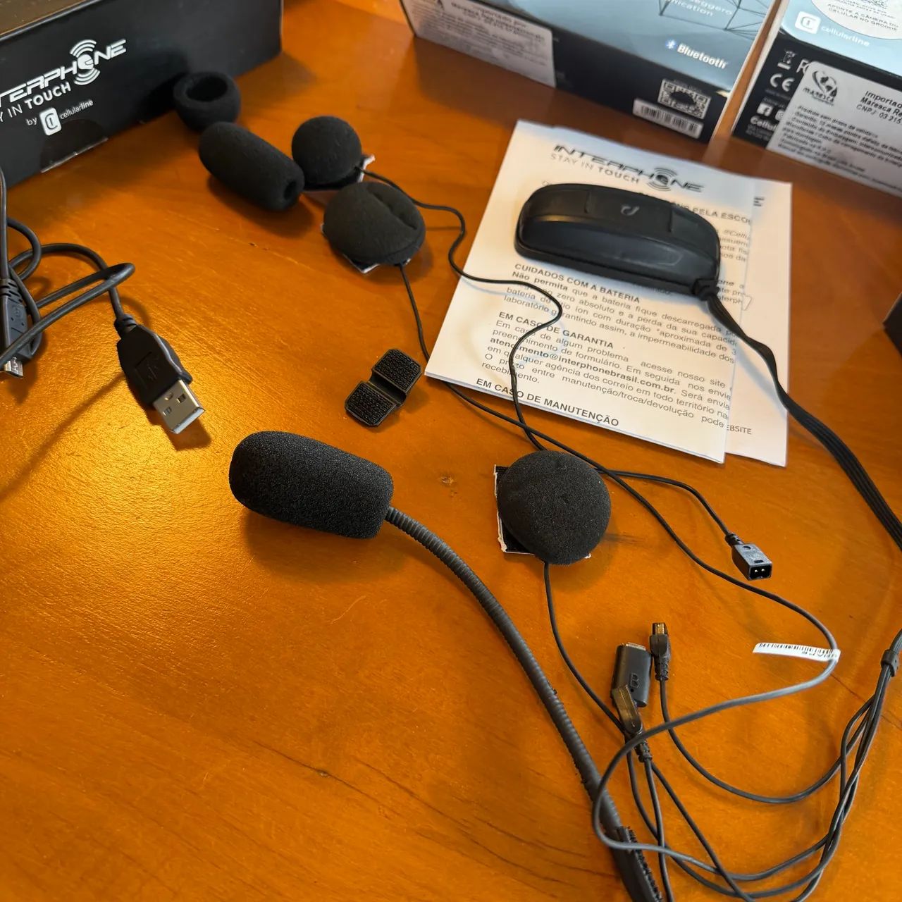 Intercomunicador Bluetooth Interphone shape - Foto 4