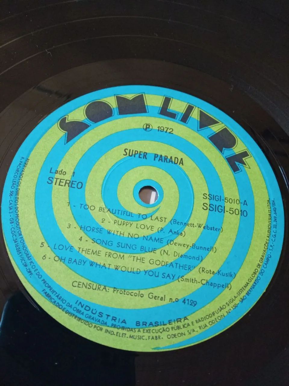 DISCO DE VINIL - SOM LIVRE "SUPER PARADA" - Foto 2