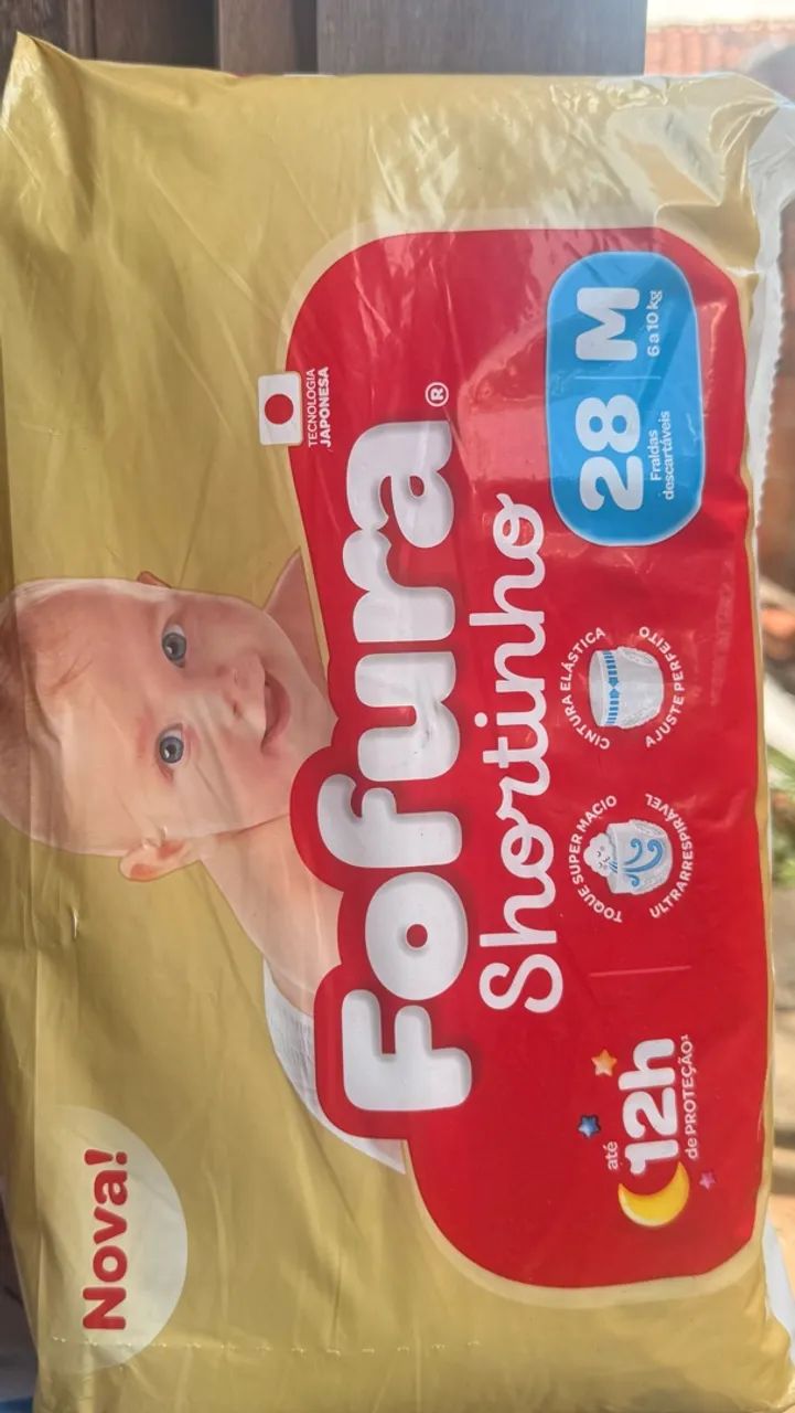 Fralda descartável 