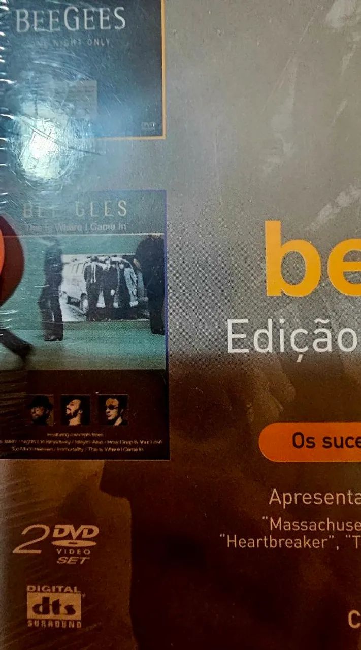 DVD DUPLO BEE GEES Edição de Colecionador. Os grandes sucessos de