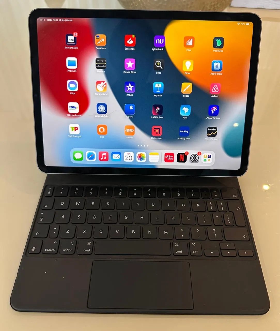 iPad Pro (  11Pol 3ª Geração) + Magic Keyboard + Caneta Original