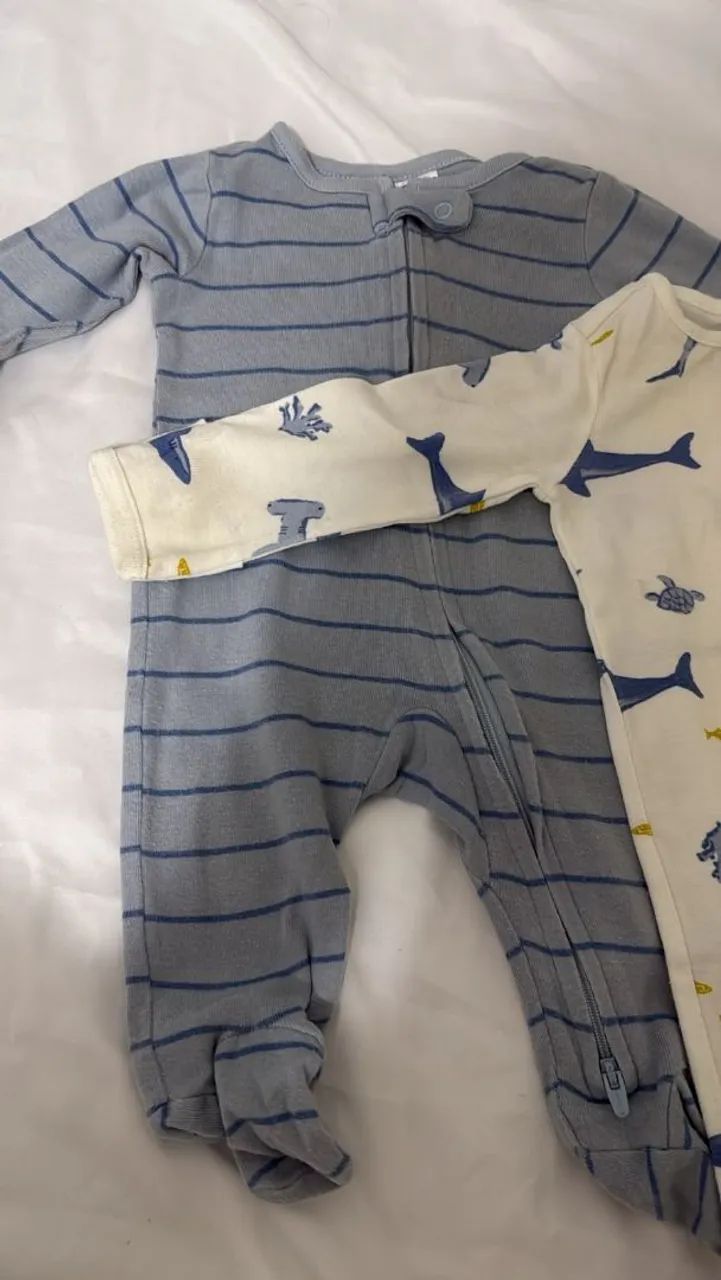 Kit Macacão Carters com fecho duplo - Foto 4