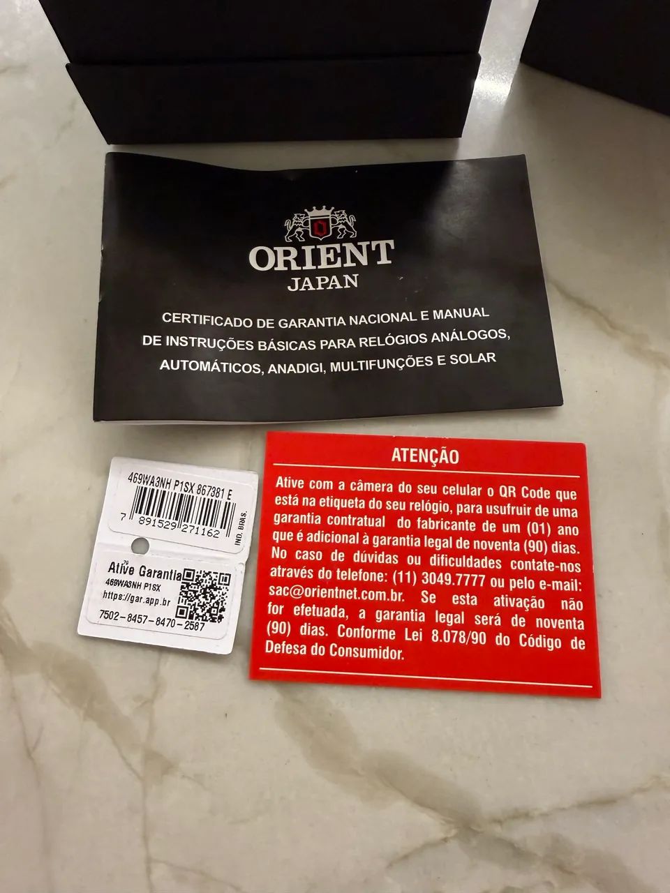 Orient 3 Estrelas ? Modelo 469WA3NH P1SX - Foto 5