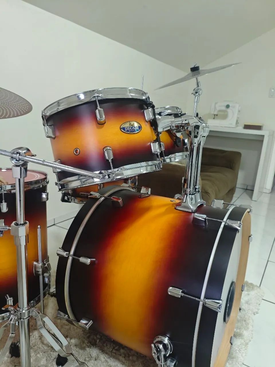 Bateria pearl decade  - Foto 5