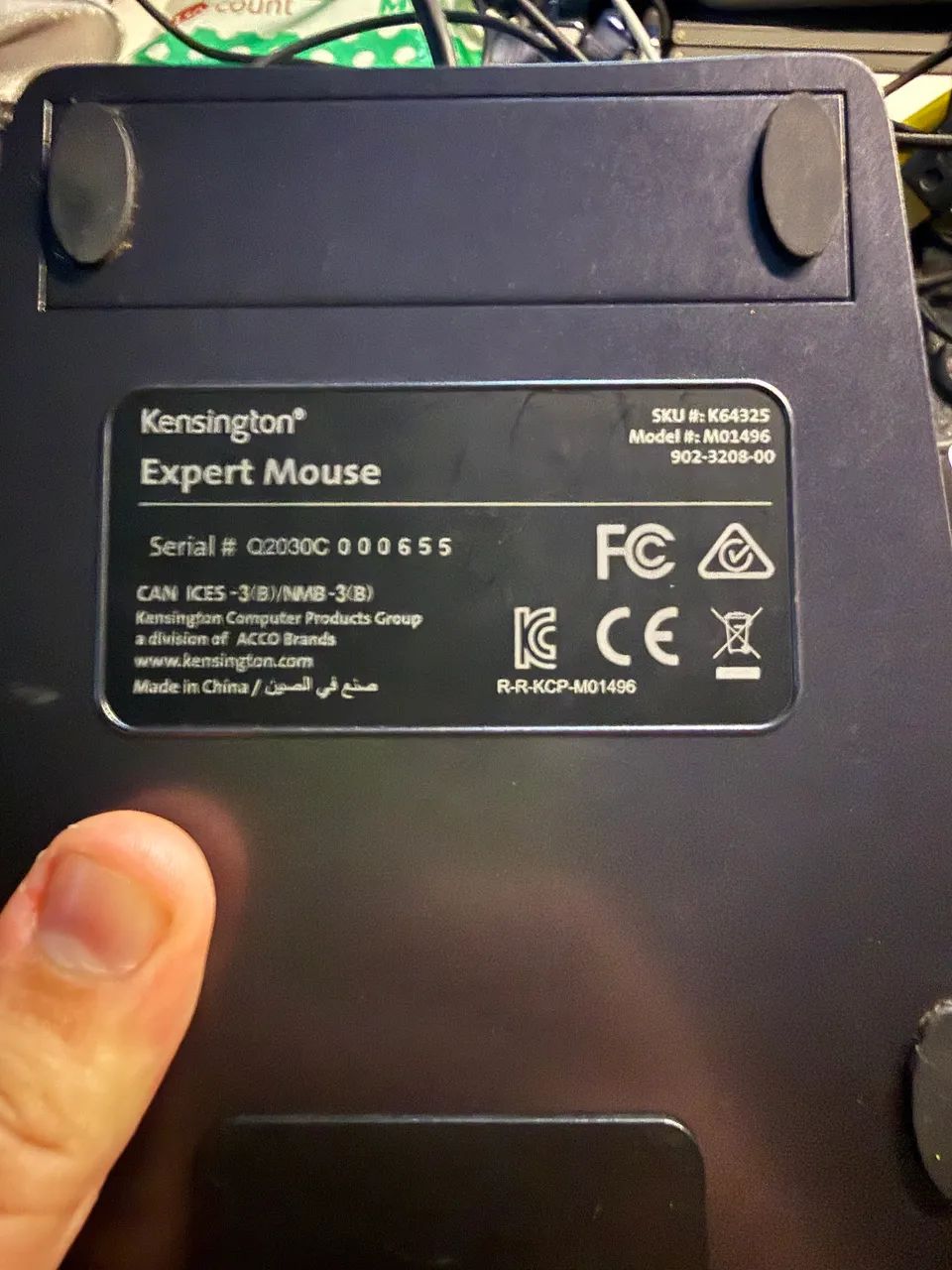 MOUSE KENSIGNTON TRACKBALL - Foto 2