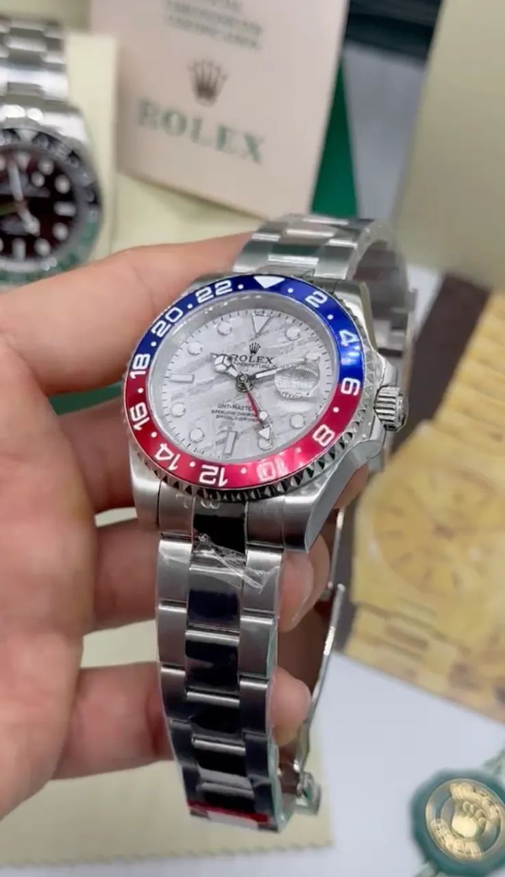 PROMOÇÃO ROLEX GMT MASTER II AUTOMÁTICO - Foto 2