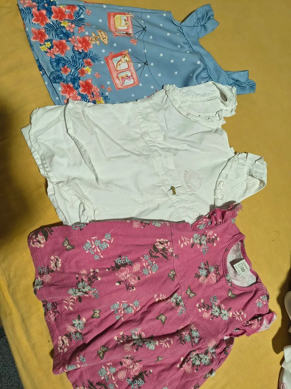 Lote de menina tamanho M e G  - Foto 4