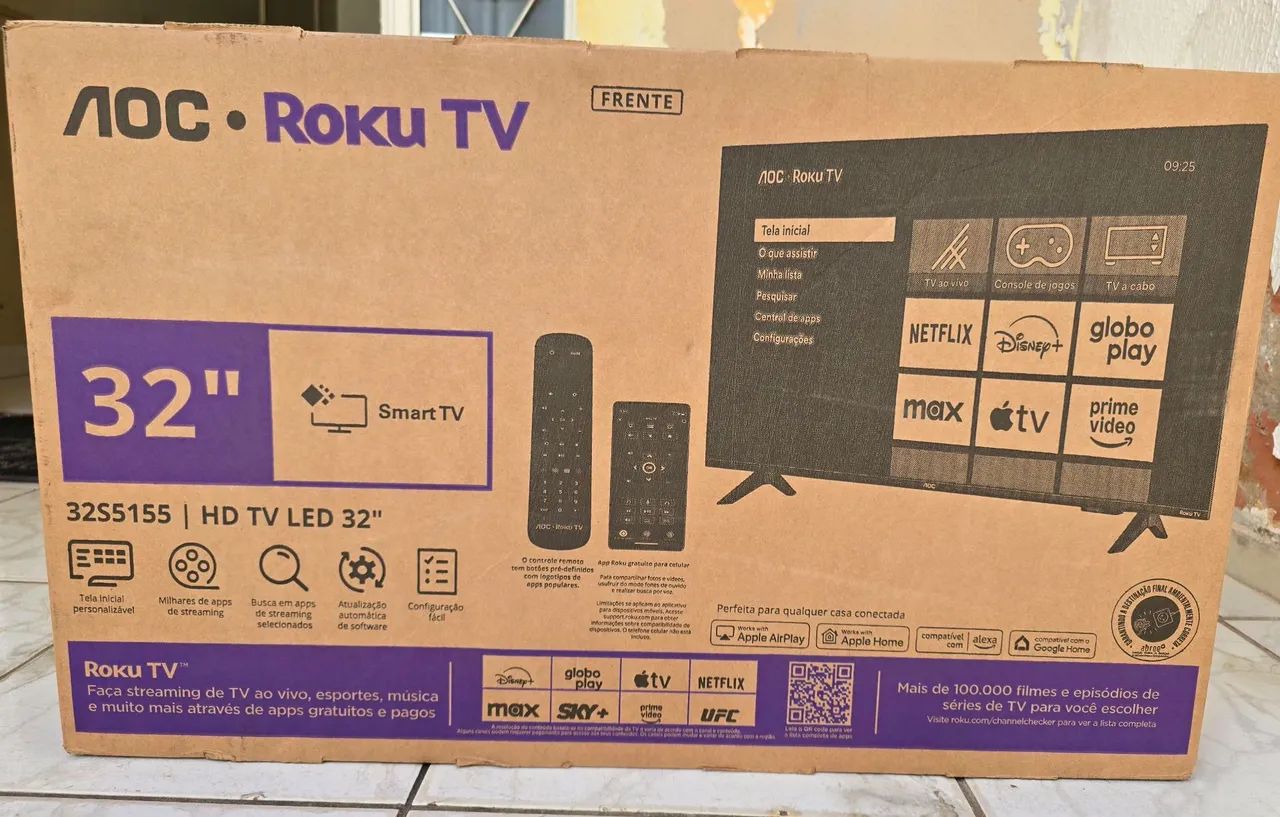 Smart TV AOC 32 polegadas 