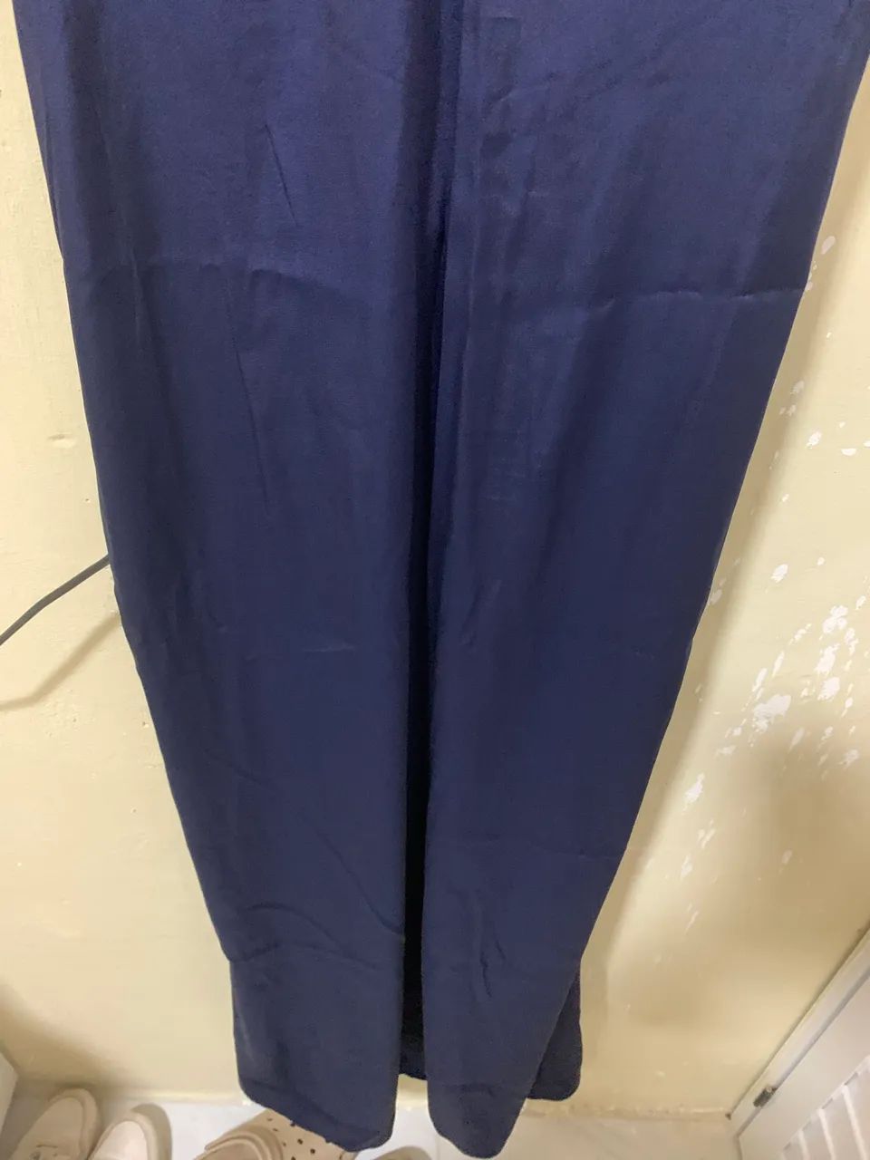 vestido de cetim azul marinho - Foto 5