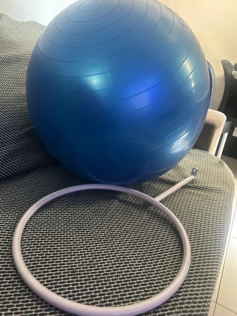 Kit Bola suíça e suporte 