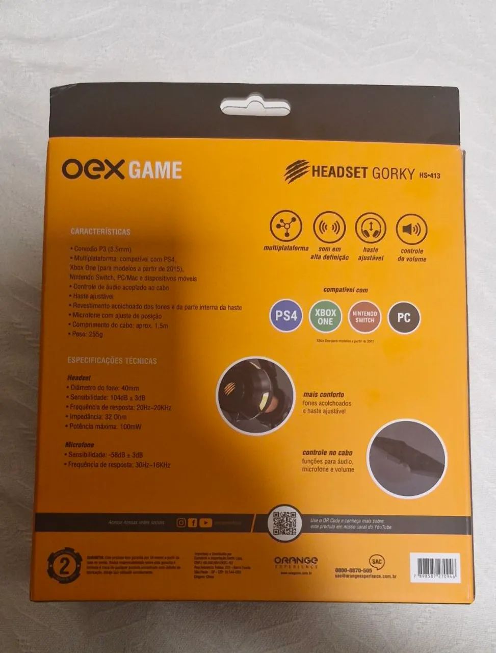 Headset gamer OEX  - Foto 2