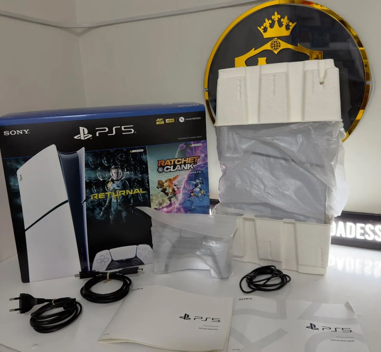 Ps5 Slim de 1 terá  - Foto 2