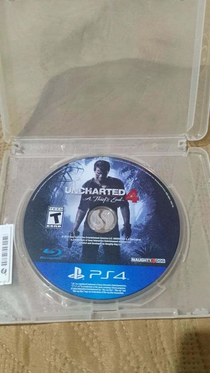 Jogo ps4 Uncharted 4 