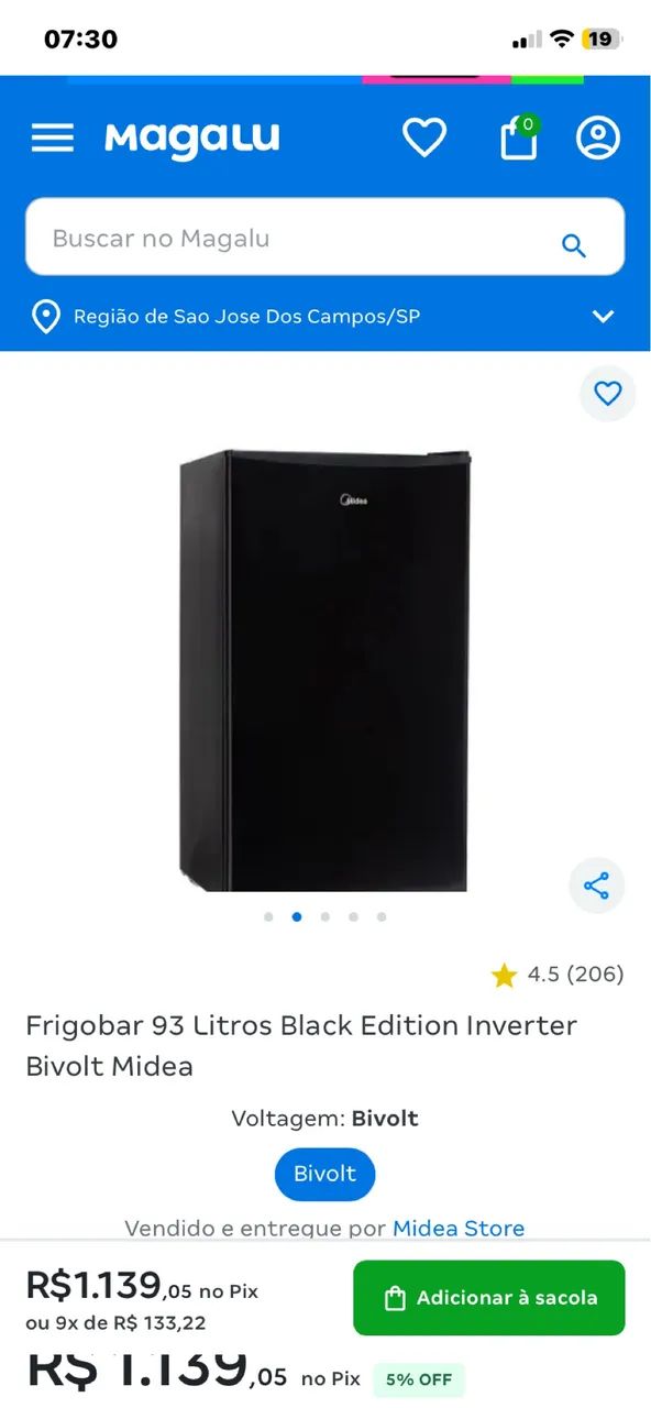 Frigobar Midea 93 l - Foto 2