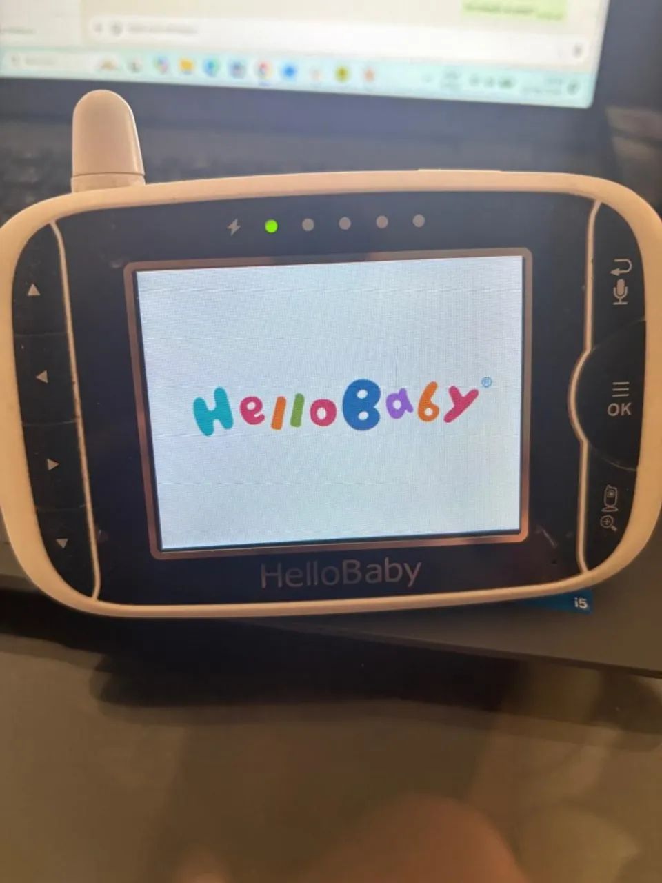 Babá Eletrônica HelloBaby HB32 + Câmera | Visão Noturna + Áudio - Foto 4