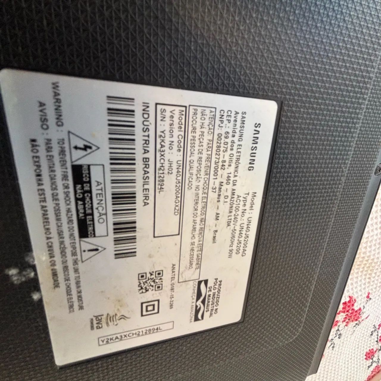 Vendo Smart TV Samsung 40" Polegadas - Foto 2