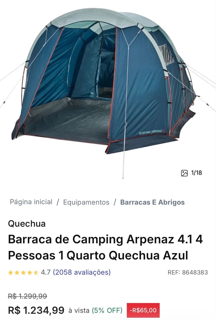 Barraca de Camping - Foto 5