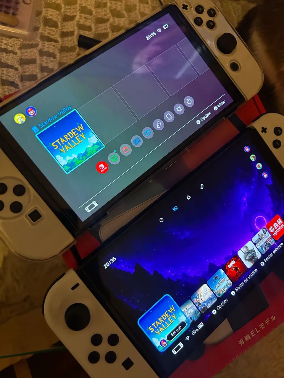 Nitendo Switch oled desbloqueado 128gb - Foto 5
