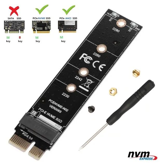 Adaptador PCIe para SSD M.2 NVMe  - Foto 5