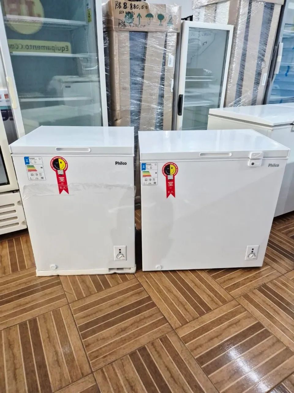 Freezers novos e seminovos