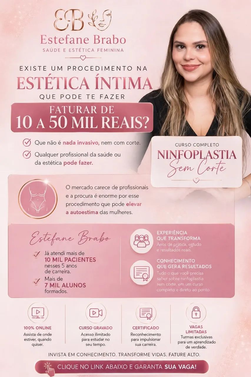 Curso de ninfoplastia sem corte!
