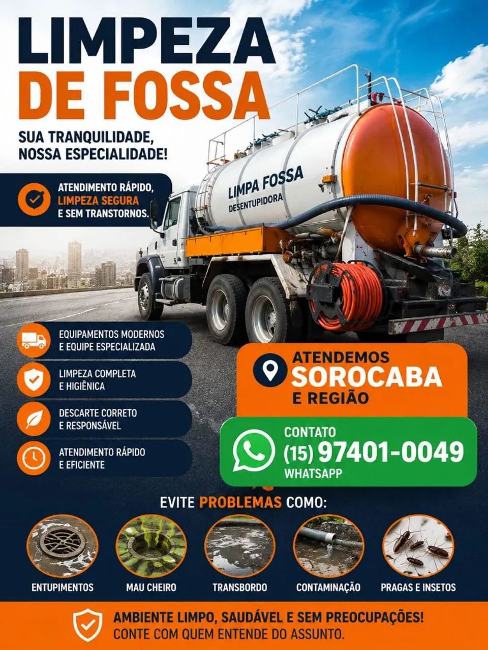 Desentupidora e limpa fossa  - Foto 2