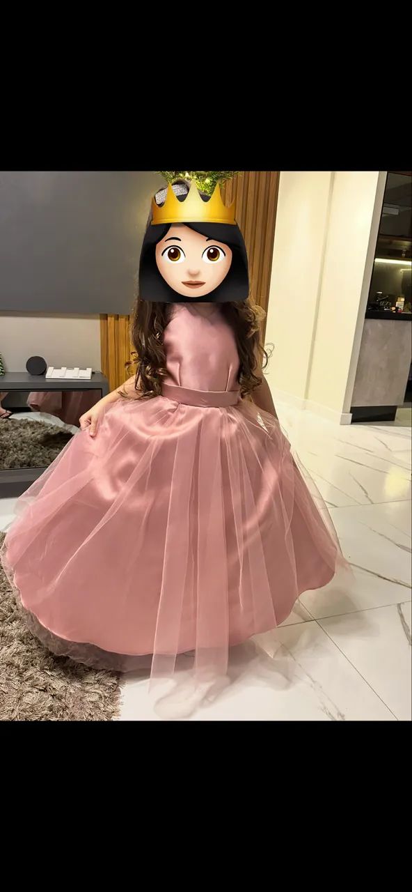 Vestido festa infantil 