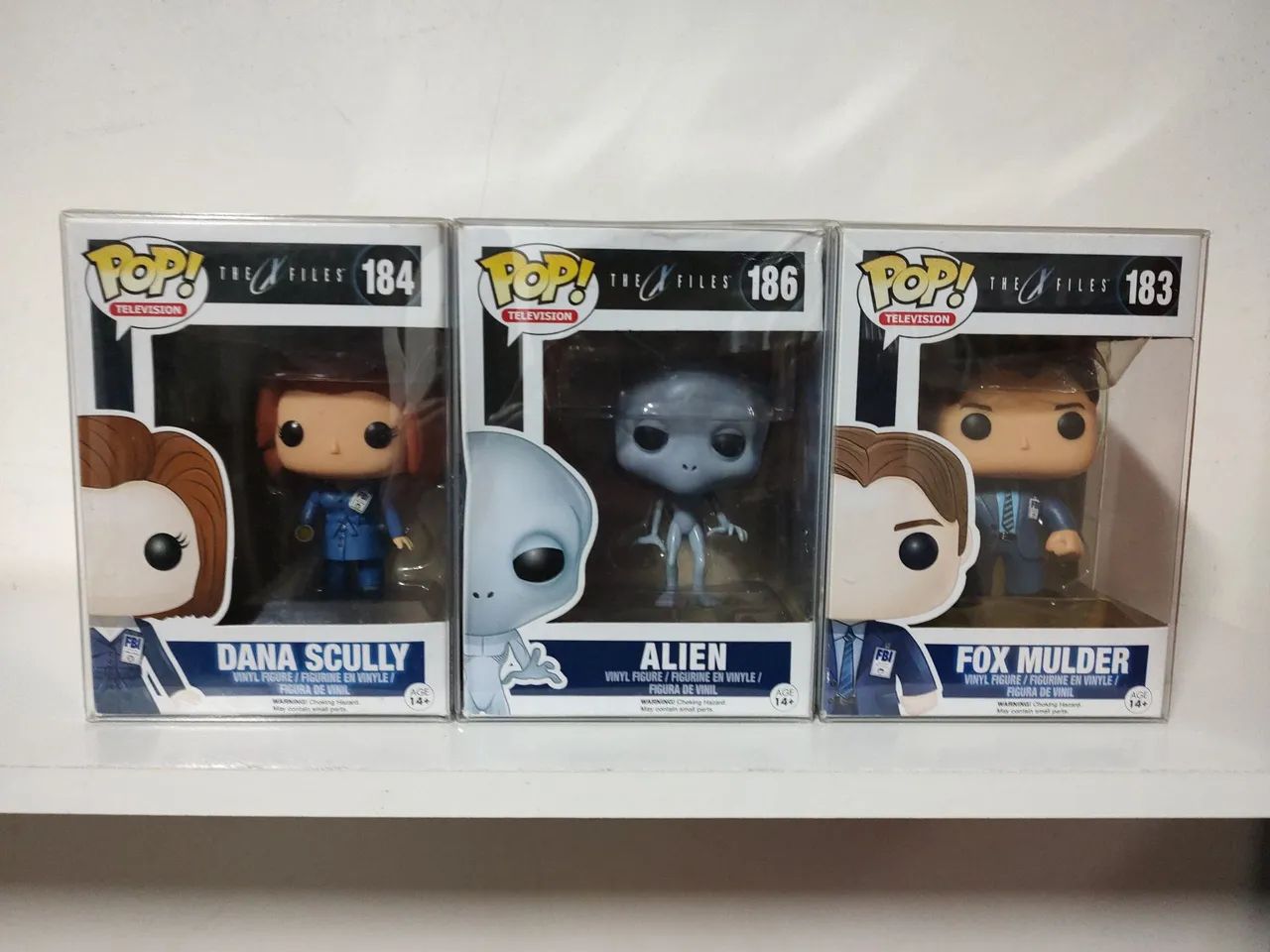 Lote Raro Funkos Arquivo X 