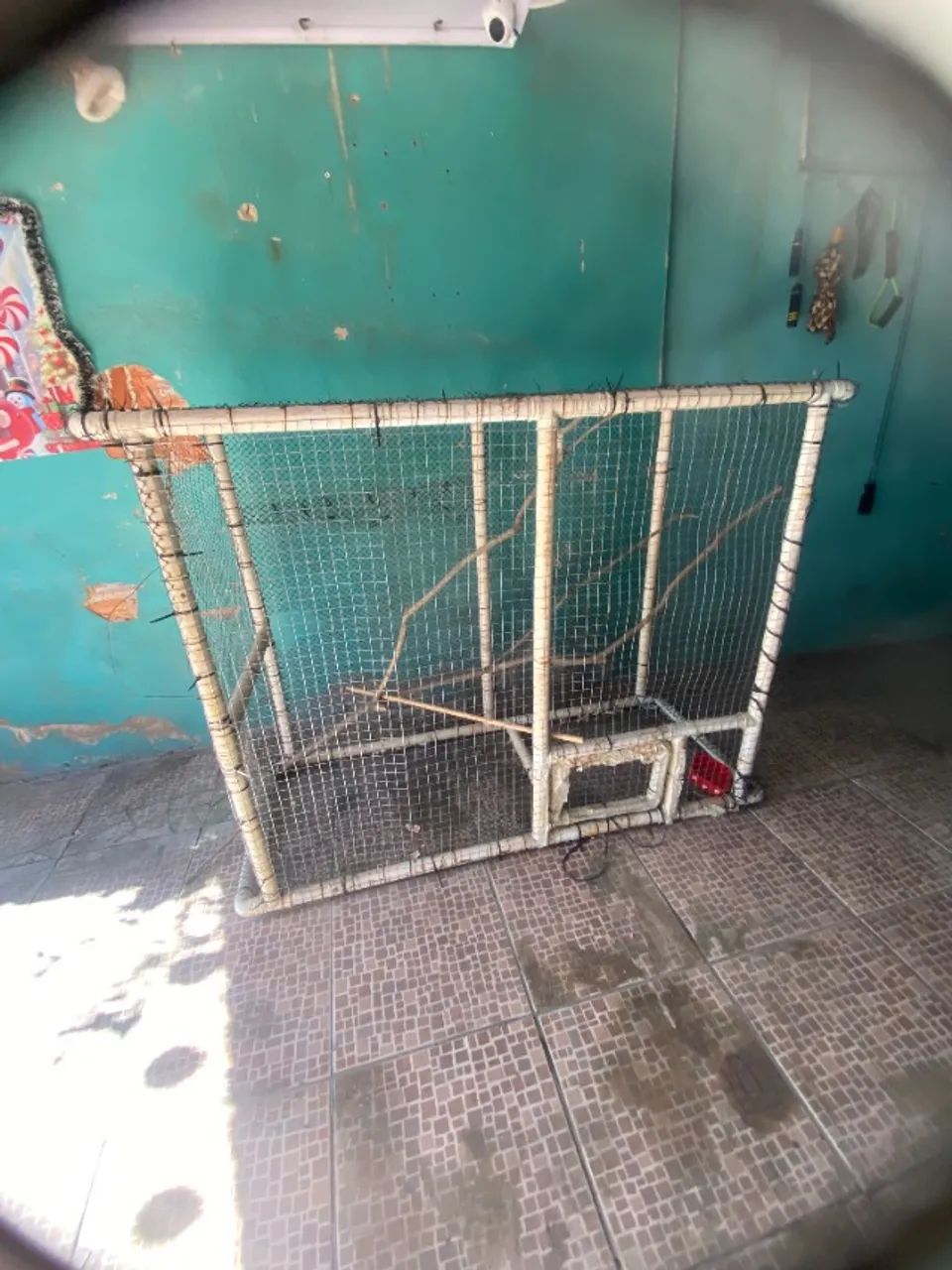 "Para- Despega- Gaiola grande de Cano Pvc tamanho 143 por 120 de - Foto 3