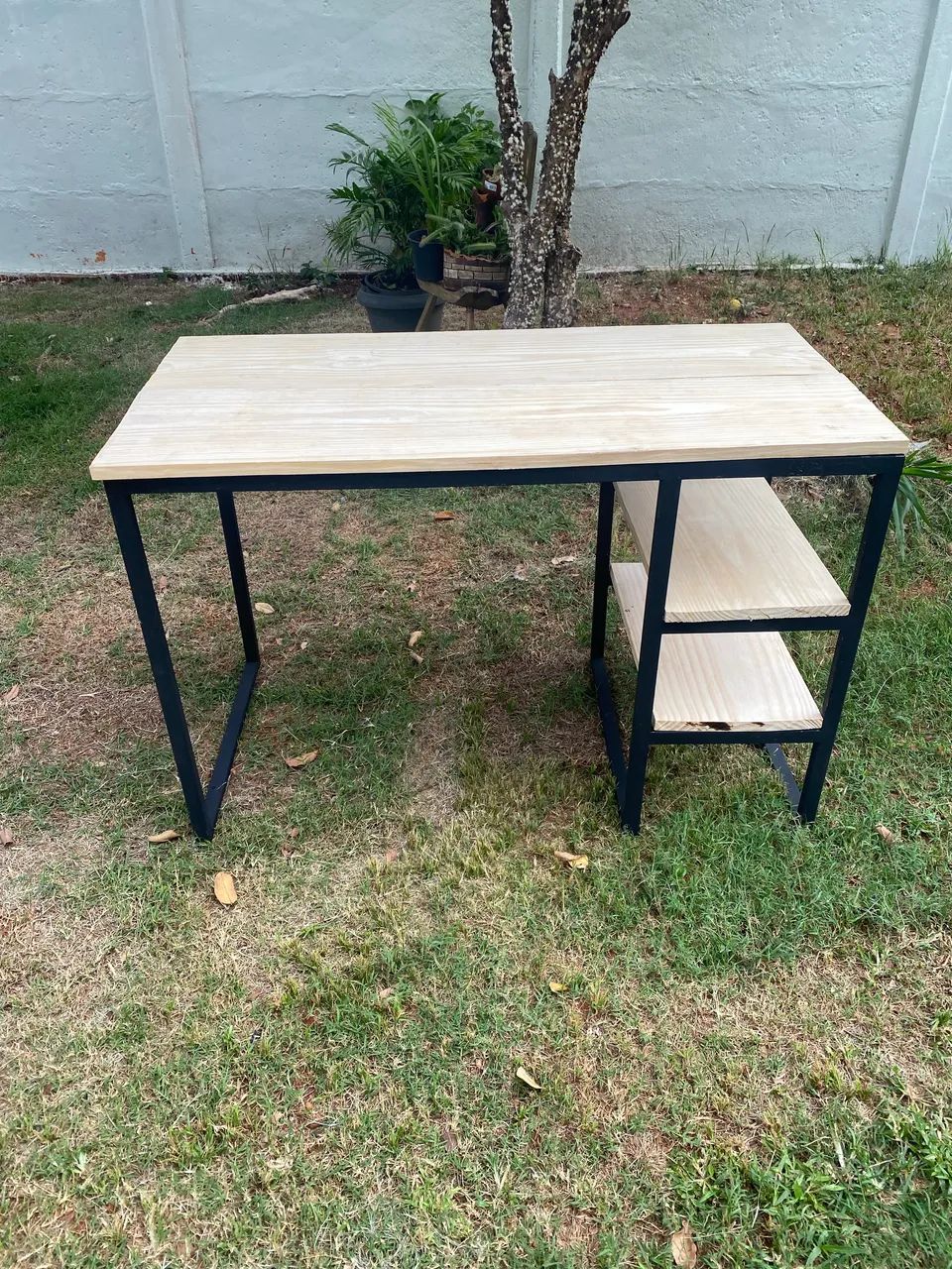 Mesa para escrito e escrivaninha modelo industrial - Foto 2