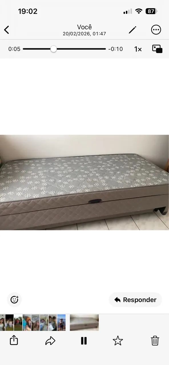 Cama  box bicama 