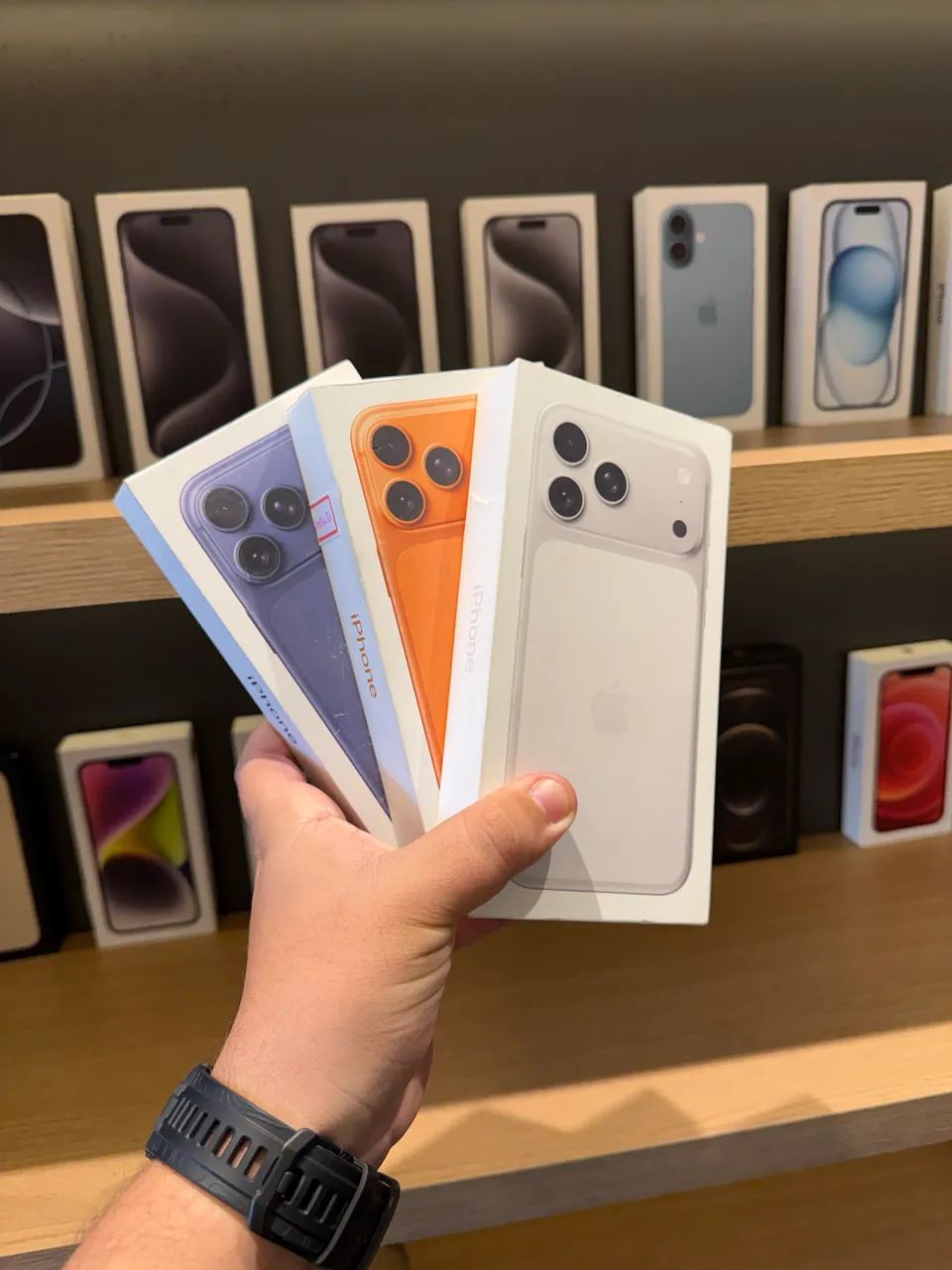 iPhone 17 Pro Max - TODAS AS CORES 