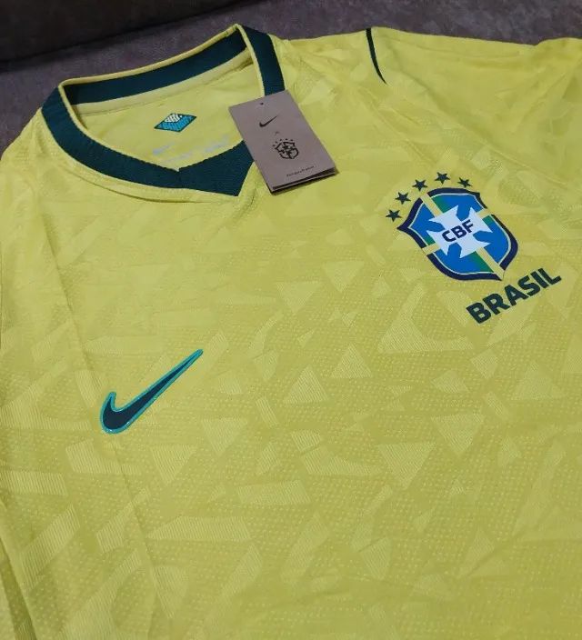 Camisa versão jogador do Brasil 