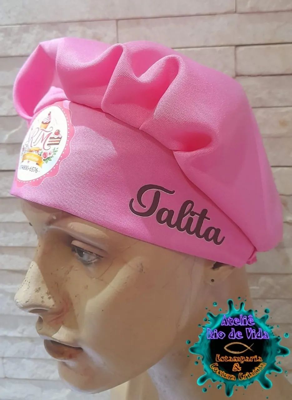 Touca cozinha Personalizada - Foto 2