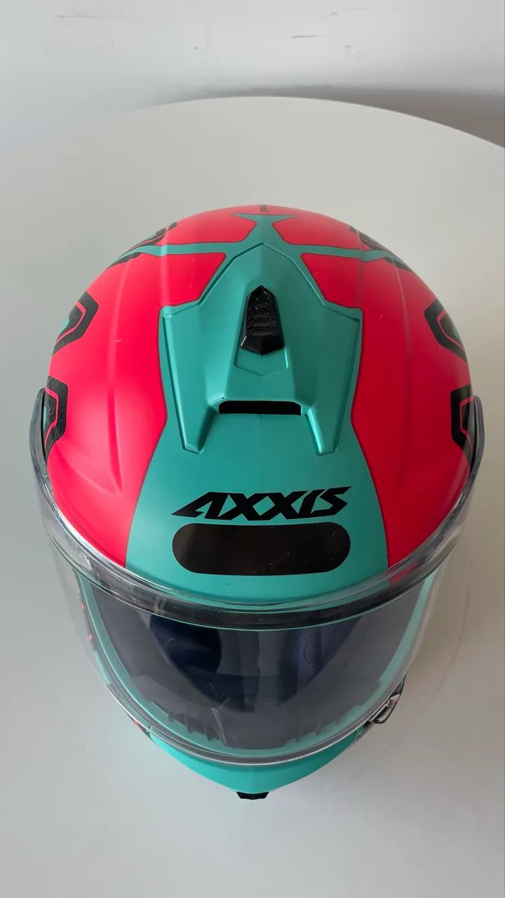 Capacete Axxis Tamanho 56 - Bom Estado de Conservação - Peças para