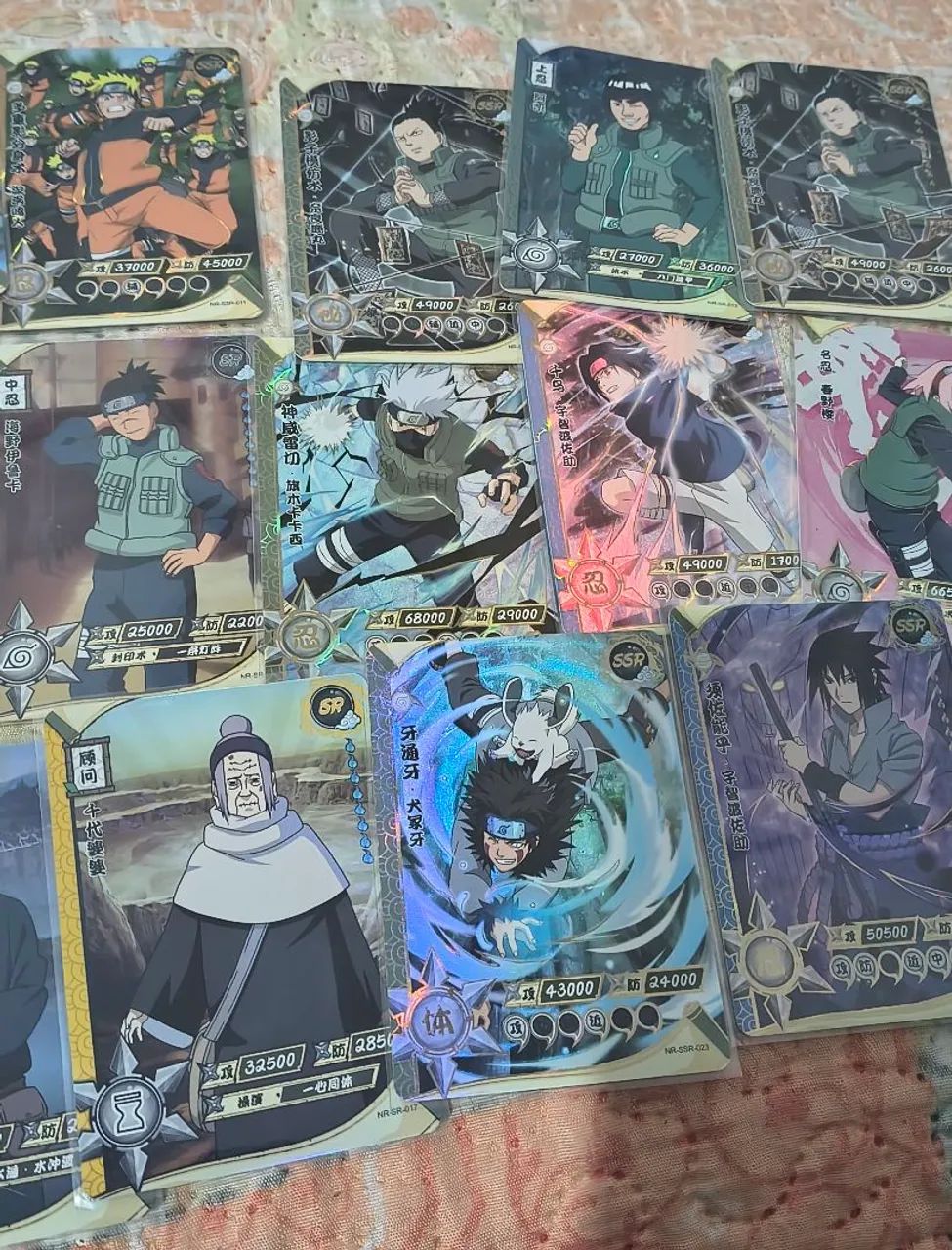 Cards Naruto Kayou, SR,SSR, UR - Foto 3