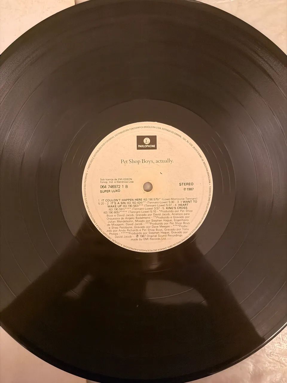 LP Pet Shop Boys - Actually  - Foto 2