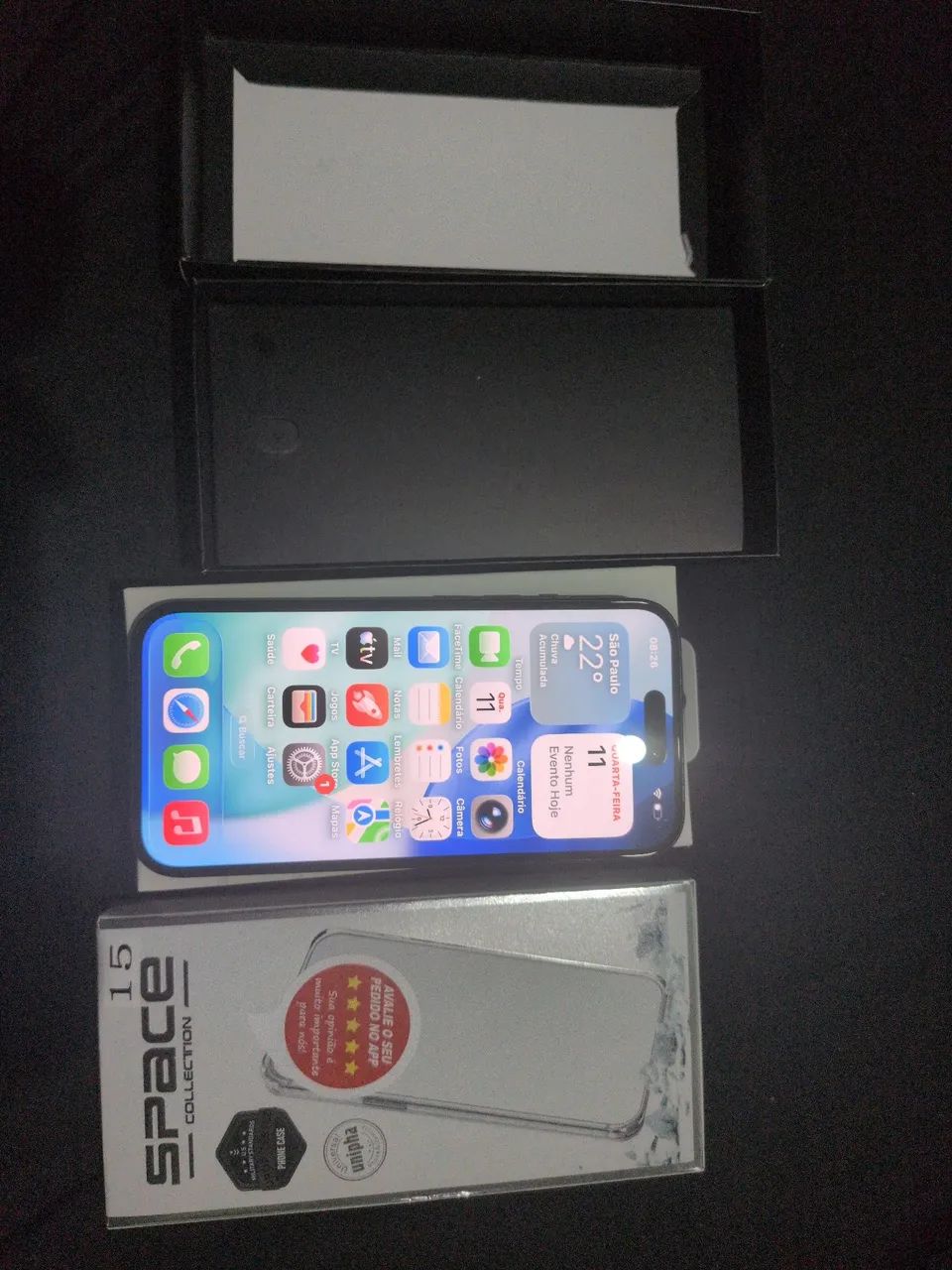 Apple iPhone 15 (128 Gb) - Preto Versão  - Foto 5