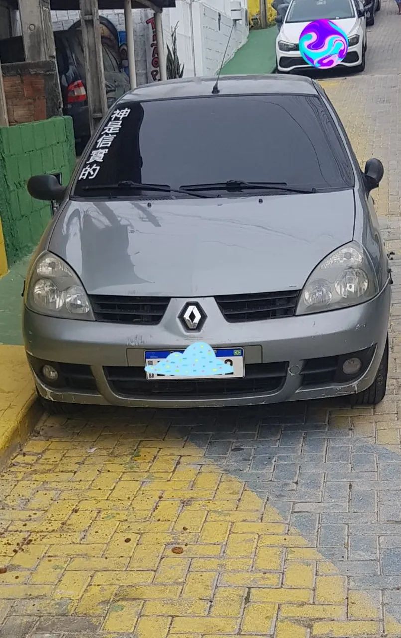 Renault Clio Sed. Expression Hi-flex 1.0 16V 4P 2008