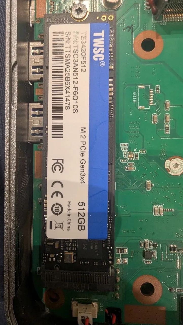 第8世代 16GB NVMe 512GB Photoshop Illustrat SSD NVME 512gb novo - Armazenamento - Vila Mascote, São Paulo