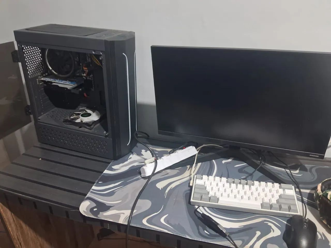 Pc gamer + monitor sansung 24 polegadas 75hz - Foto 3