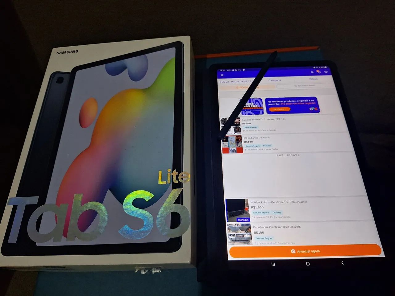 Tablet Samsung Galaxy S6 Lite 