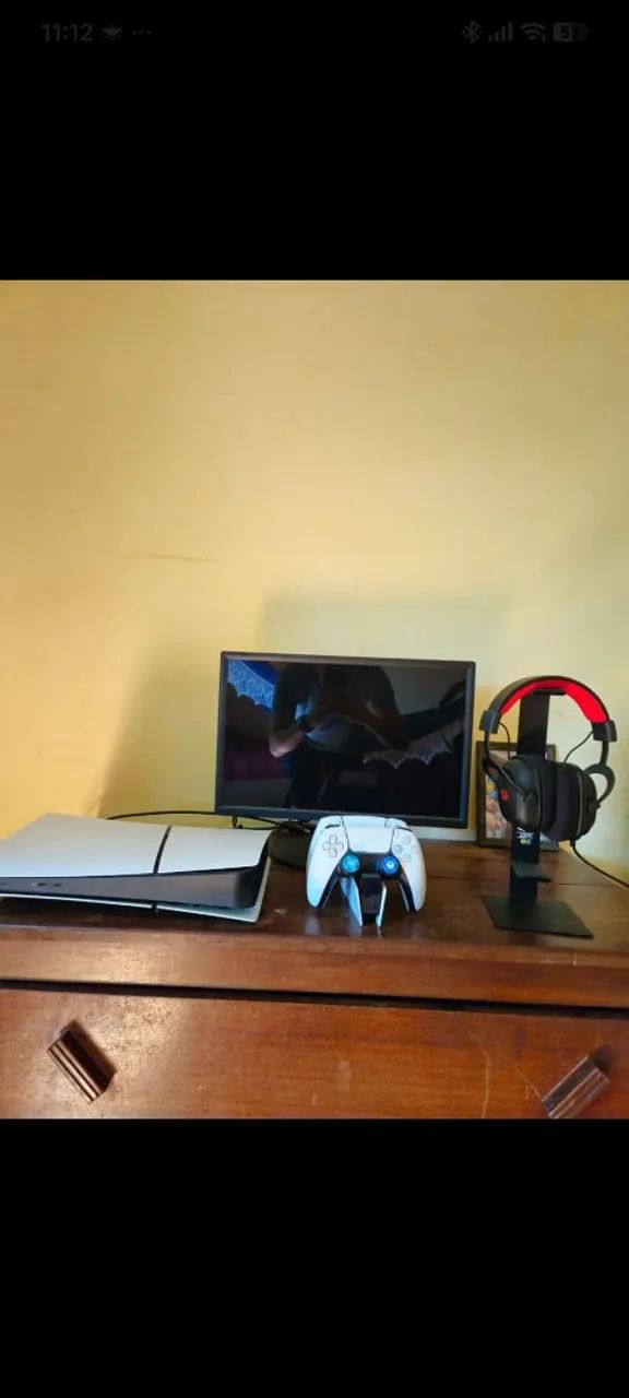 PS5 + acessórios