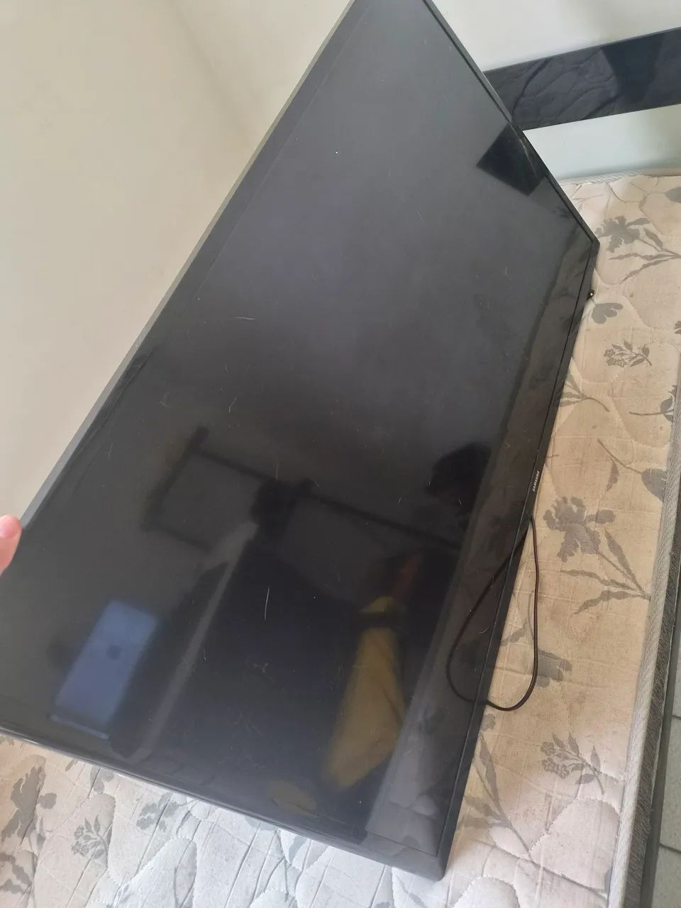 TV samsung tela quebrada